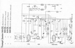 Braun 565 schematic circuit diagram